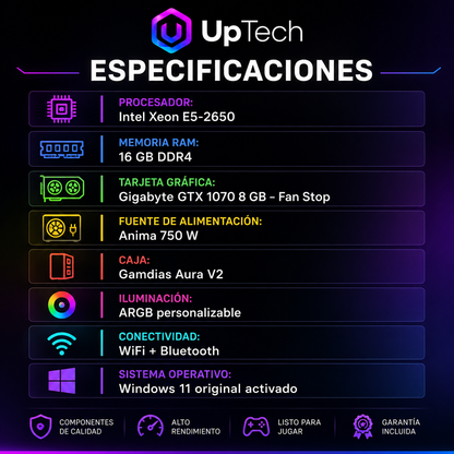 PC GAMING 2026 UPTECH