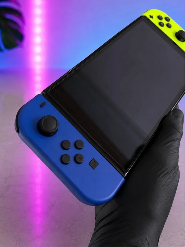Joy Con para Nintendo color Azul Amarillo